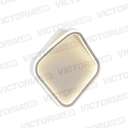 LAMPARA DECORATIVA LED 26W 3000K METAL/SILICON WHITE