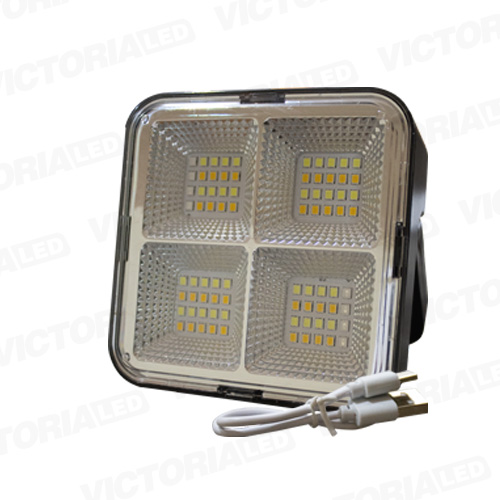 [SL-100W] VICTORIA LED REFLECTOR SOLAR PANAL 6500K