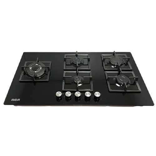 [5RCOM01] ENCIMERA RCA 5 QUEMADORES VIDRIO TRI COR 90GP007
