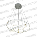 LAMPARA DECORATIVA DE TECHO LED 136W WHITE