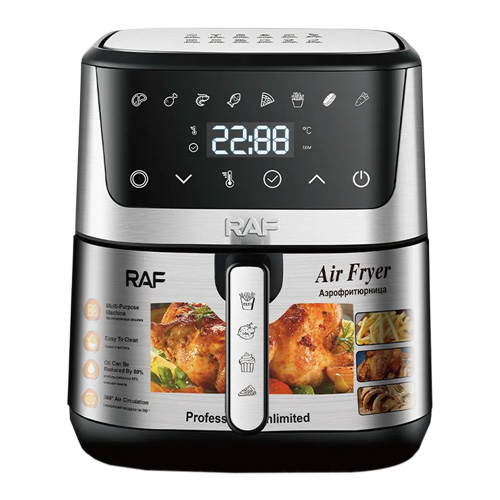 [R5010-110V] RAF FREIDORA DE AIRE 6L 1500W 110V