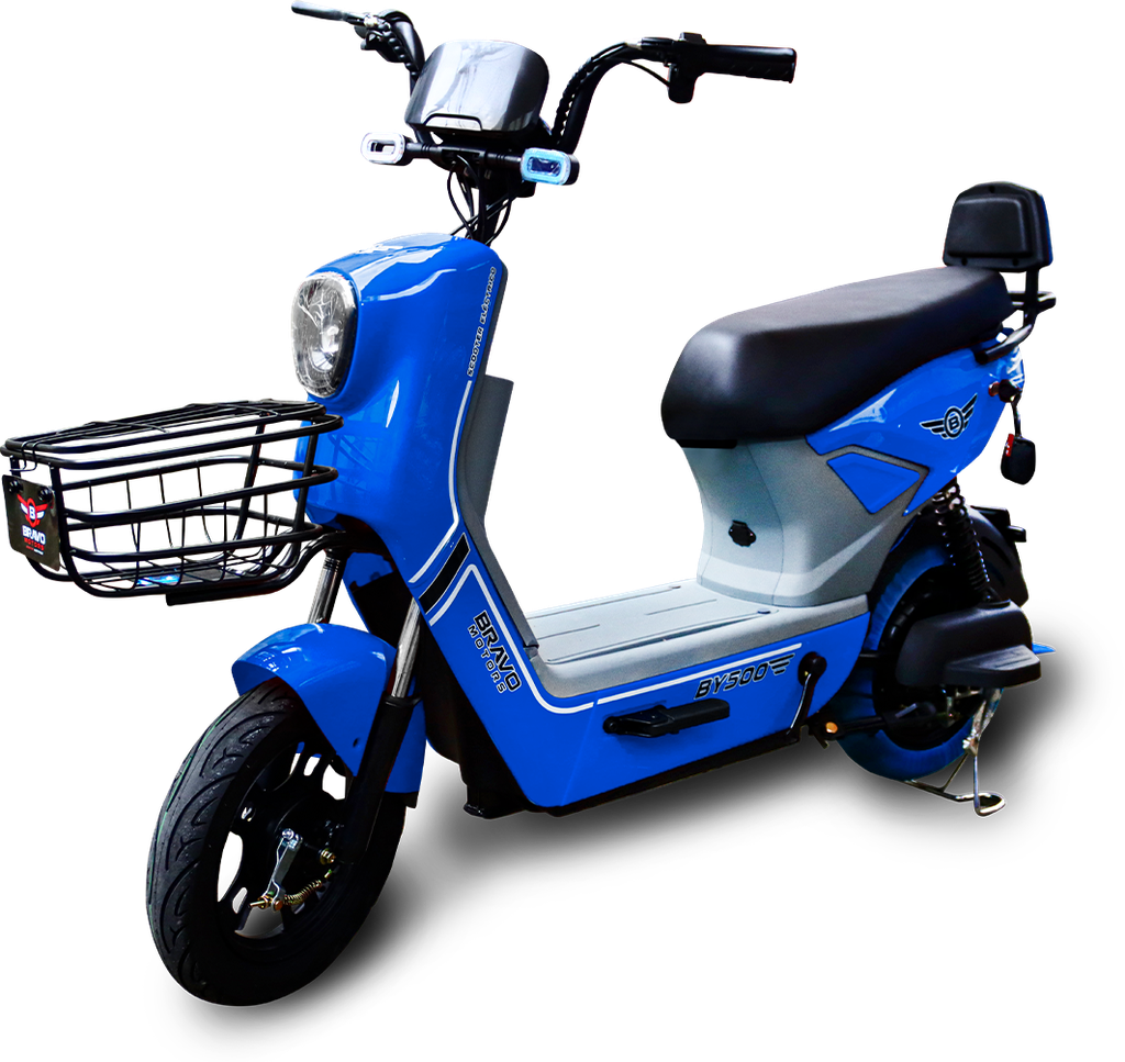 BRAVO SCOOTER ELECTRICO 500W AZUL