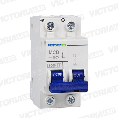 BREAKER VICTORIA LED DC 6K 2P 20A 6U/C