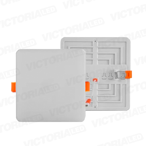 VICTORIA LED PANEL SIN BORDE 18W EMPOTRABLE CUADRADO 60U/C