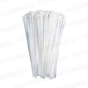 AMARRAS PLASTICAS BLANCA 4.8MMX200MM 100PZAS