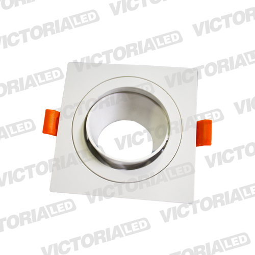 [VCDC-11B] CARCASA CUADRADA 92X92X30MM BLANCO 100U/C