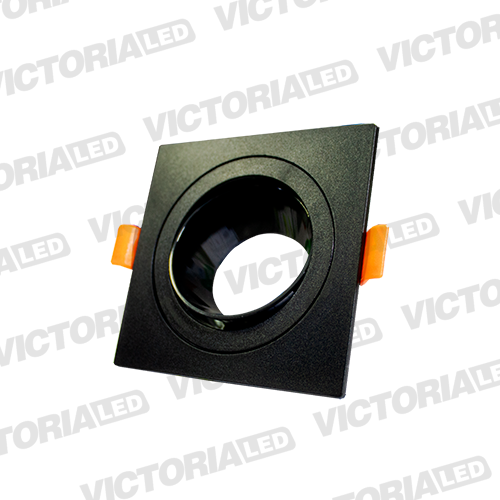 [VCDC-11N] CARCASA CUADRADA 92X92X30MM NEGRA 100U/C