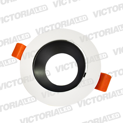 [VCDB-1GA] CARCASA REDONDA 90X30MM BLANCO/GRAY 100U/C