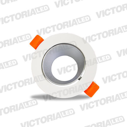 [VCDB-1PA] CARCASA REDONDA 90X30MM BLANCO/SILVER 100U/C