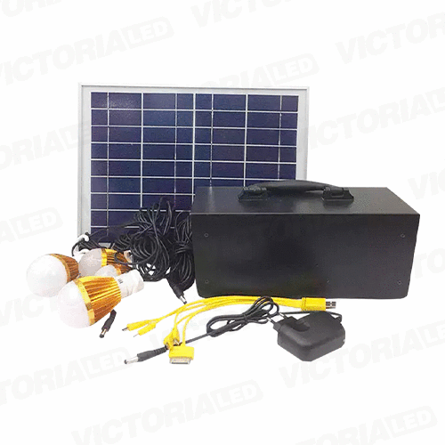 KIT INVERSOR SOLAR AC220V/100W/2FOCOS/2USB