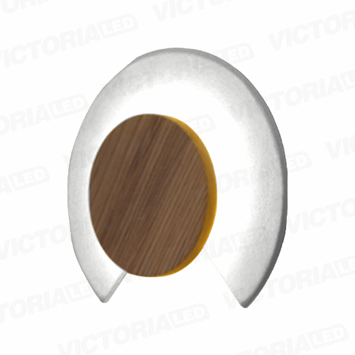 [LC-2306-13] LAMPARA DECORATIVA DE PARED LED 5W METAL NEGRO