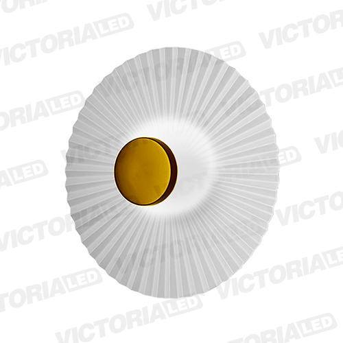 [*LC-1302-BL] LAMPARA DECORATIVA DE PARED LED METAL DORADO