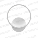 LAMPARA DECORATIVA DE PARED LED METAL/SILICON WHITE