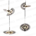 LAMPARA DECORATIVA DE TECHO LED METAL/ACRILICO