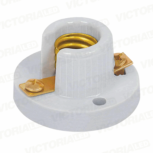 BOQUILLA DE PORCELONA E12 220V 660W BLANCO 50U/C