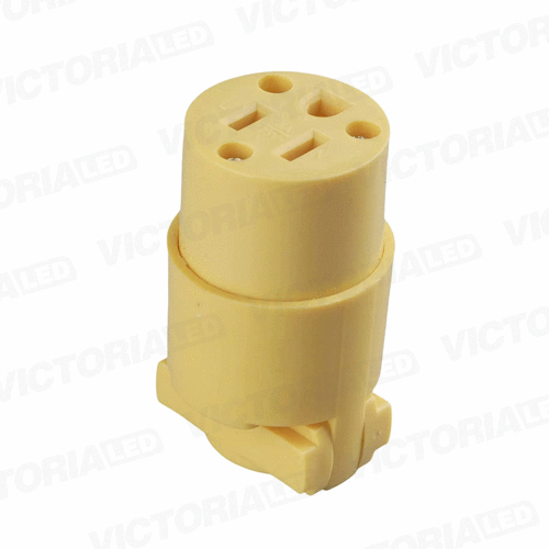 [VL3H-IA] ENCHUFE HEMBRA 3P 110/250V 15A AMARILLO 25U/C