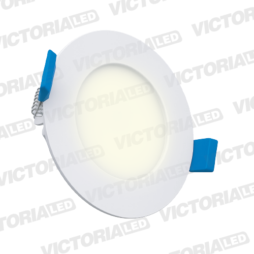 [VP-ER 12W 3K] VICTORIA LED PANEL 3000K 12W EMPOTRABLE REDONDO 40U/C