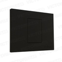PLACA CIEGA PC NEGRO 10U/C