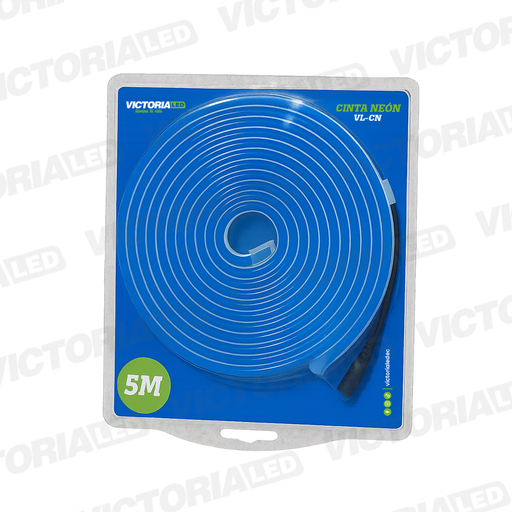 [VL-CN BLUE] CINTA NEON 5M AZUL IP65 AC100-240V DC12V
